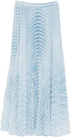Ermanno Scervino Maxi Skirts, female, Blue, Size: S Long Skirt