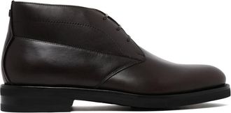 Ferragamo Stivaletti in pelle - - Shoes - Uomo - Marrone - 41 EU