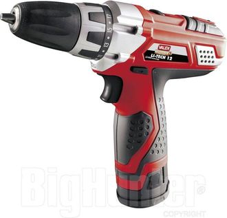 Trade Shop Trapano Avvitatore a Batteria Litio Li-tech 112 Valex Valigetta 1429362 - - Trade Shop Traesio