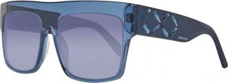 Swarovski Womens SK0128-5690W SK0128 17 5690W Sunglasses - Blue - One Size