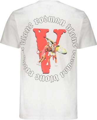 Vlone T-shirt con stampa - Bianco
