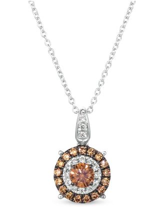 Le Vian Chocolatier 14K Vanilla Gold 0.47 Ct. Tw. Diamond Pendant Necklace