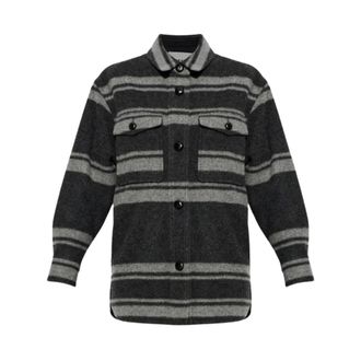 Isabel Marant Dames, Jassen, Grijs, Maat: XS Wol