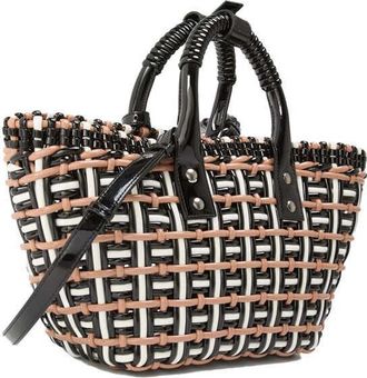 Balenciaga Bistro Basket Braided Tote Bag Multiple Colors >