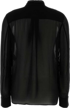 Isabel Marant Womens Blouse Black Silk Sweater