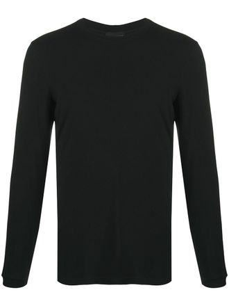 Giorgio Armani Jersey T-shirt - Zwart