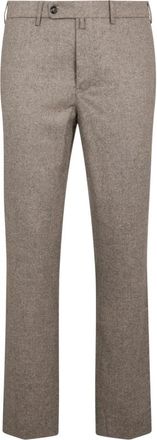 Moorer Broeken - Heren - Nette broeken - Beige - M - Broeken