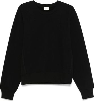 Saint Laurent Black Cassandra Sweatshirt