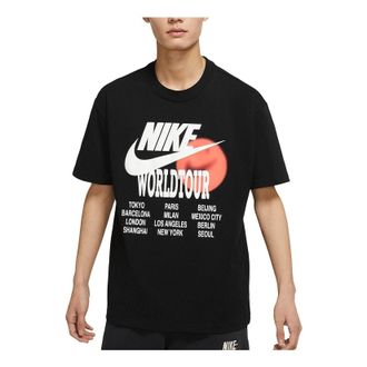 Nike WorldTour Logo T-Shirts Black DO2032-010