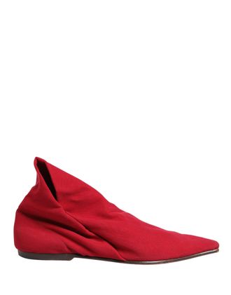 Dolce & Gabbana Red Suede Ankle Boots Womens Shoes (Pre-Owned)