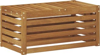 vidaXL Banco De Taburete Exterior Madera De Acacia S&oacute;lida Natural Vidaxl