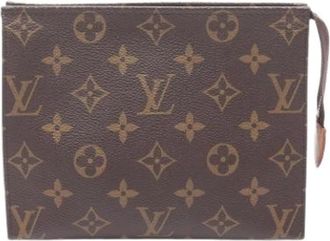 Louis Vuitton Pre-owned Clutches, female, Brown, Size: ONE SIZE Pre-owned Canvas louis-vuitton-bags