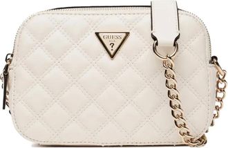 Guess Tassen, Dames, Wit, ONE Size, Leer, Shoulder Bag