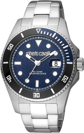 Roberto Cavalli Fashion Watch Quartz Blue Dial Mens Watch RC5G042M0045