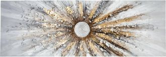 Atmosphera Atmosphera - Lienzo Pintado soleil 150 X 50 Cm Cr&eacute;ateur DInt&eacute;rieur