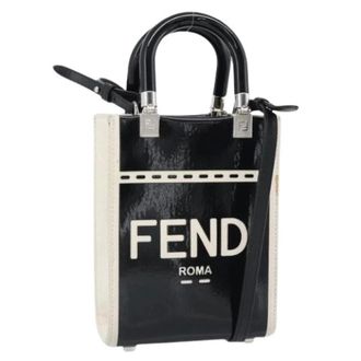 Fendi Pre-owned Leather fendi-bags - Dames - Pre-owned - Zwart - Maat: ONE Size Leer