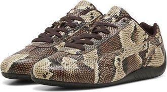 Puma Speedcat Snake Sneaker in Bitter Chocolate/Almond at Nordstrom, Size 9.5