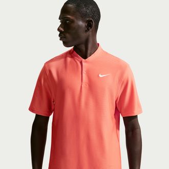 Nike Mens Velocity Dri-FIT Golf Polo in Orange | IB0278-842