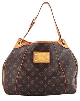 Louis Vuitton Brown Monogram Canvas Galliera Pm (Authentic Pre-Loved)
