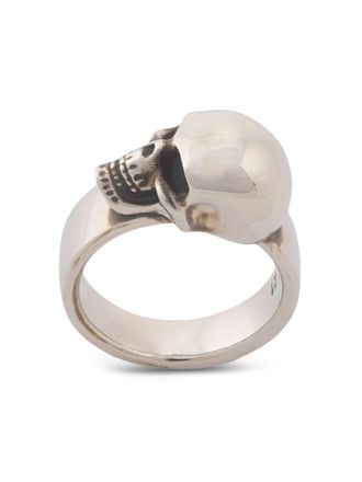 Alexander McQueen Skull Zirconia Ring