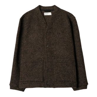 Universal Works Hombre, Jerseys, Marr&oacute;n, Talla: L