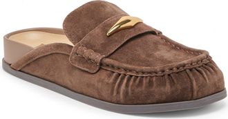 Dolce Vita Jodero Loafer Mule in Dark Brown Sueded at Nordstrom, Size 7.5