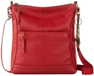 The Sak Lucia Crossbody Leather Bag in Scarlet Stitch at Nordstrom