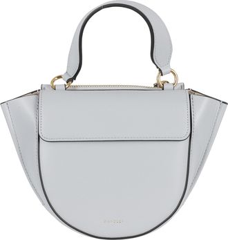Wandler Light Blue Hortensia Small Removable-Strap Leather Handbag