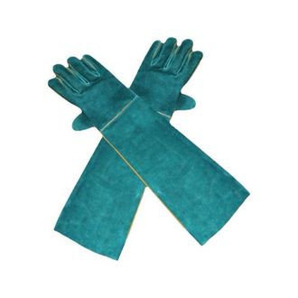 OEM Guantes Anti-mordeduras Para Manipulaci&oacute;n De Animales, Guantes De Trabajo De Cuero Multiusos De 60 Cm Para Soldadura, Jardiner&iacute;a O Manipulaci&oacute;n De Per