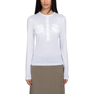 Paloma Wool Long Sleeve Tops, female, White, Size: L Nestor Top