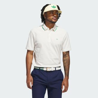 adidas adidas Performance Mens Originals Twistknit Trefoil Polo Shirt - White - Size X-Small
