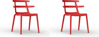 Resol Sillas Tokyo Resol Pl&aacute;stico Rojo (pack De 2)