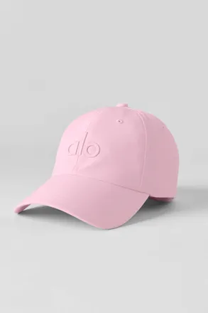 Alo | Performance Off-Duty Cap in Pink Marshmallow