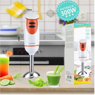 Trade Shop Trade Shop - Frullatore Mixer A Immersione 300w Lame Acciaio 2 Velocit&agrave; Cucina Trita Tx-9112