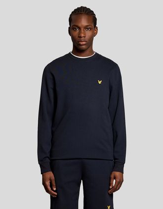 Lyle & Scott Lyle And Scott Mens Sports Lightweight Sweatshirt - Black - Size: XXL