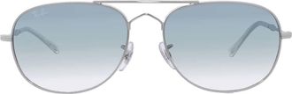 Ray-Ban Ray Ban BAIN BRIDGE Blue Gradient Pilot Unisex Sunglasses RB3735 003/3F 60