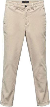 40weft Pantaloni dritti a coste - Toni neutri