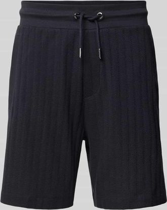 Joop Regular Fit Shorts mit Tunnelzug Modell JUANITO in Marine, Gr&ouml;&szlig;e XXXL