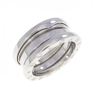 Bulgari White Gold White Gold (18K) Band Ring (Pre-Owned)