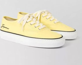 Jacquemus les fefe low top round toe sneakers