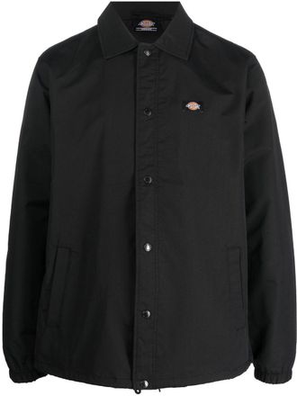 Dickies logo-patch long-sleeve jacket - men - Polyamide/Polyester - S - Black