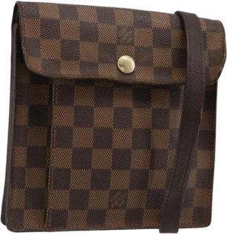 Louis Vuitton Pre-owned Shoulder Bag - Dames - Vintage Schoudertas - Bruin - ONE Size - Vintage
