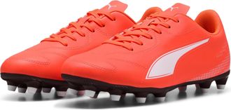 Puma Mens Vitoria II FG/AG Soccer Shoe, Glowing RED White, 11.5 UK