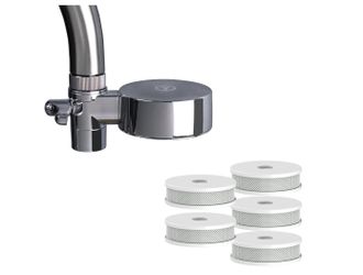 OEM Tappwater Ecopro Compact Filtro Grifo Compacto Con Filtraci&oacute;n Avanzada 5 Etapas I Cromado Pack Anual