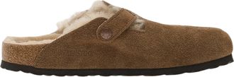 Birkenstock Boston Shearling-Lined Suede Clogs