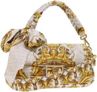Fendi Pre-owned Vintage Handtas - Dames - Vintage Handtas - Veelkleurig - ONE Size - Polyester - Vintage