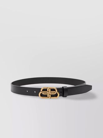 Balenciaga leather thin belt