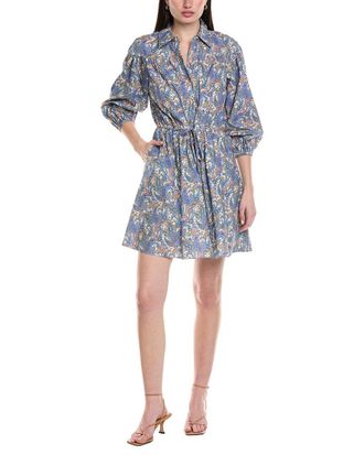 Derek Lam Arbi Bracelet-Sleeve Shirtdress