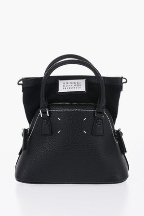Maison Margiela MM11 Leather Mini Bag 5AC CLASSIQUE With Exposed Edges Maison Margiela