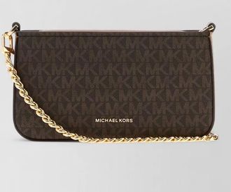 Michael Kors na canvas clutch bag